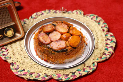 maqlobah chicken meduime