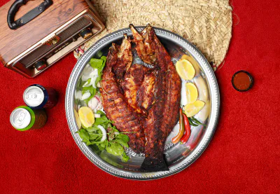 seabas only Fish 1kg with rice